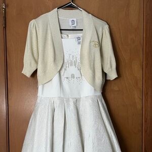 Disney Dress Shop Fantasyland White Castle Dress